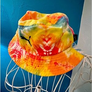 Puma Women’s Tie Dye Logo Bucket Sun Hat